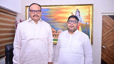उपमुख्यमंत्री बृजेश पाठक से कुंवर बासित अली ने की मुलाकात